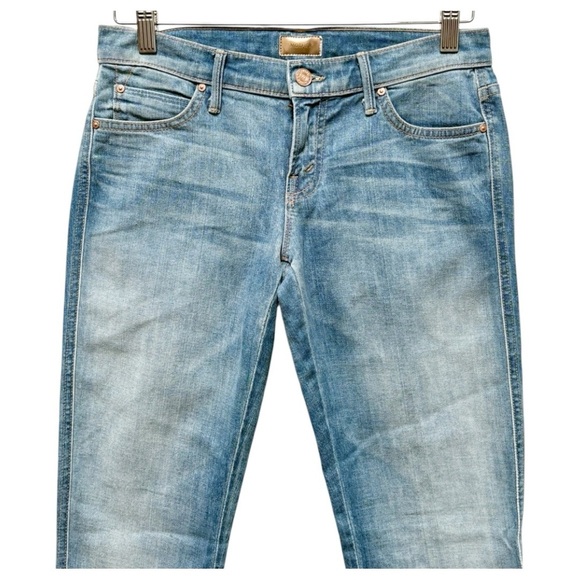 MOTHER The Rascal Crop Jeans in Tickle Fights and Barbeques Size 25 - Picture 4 of 10